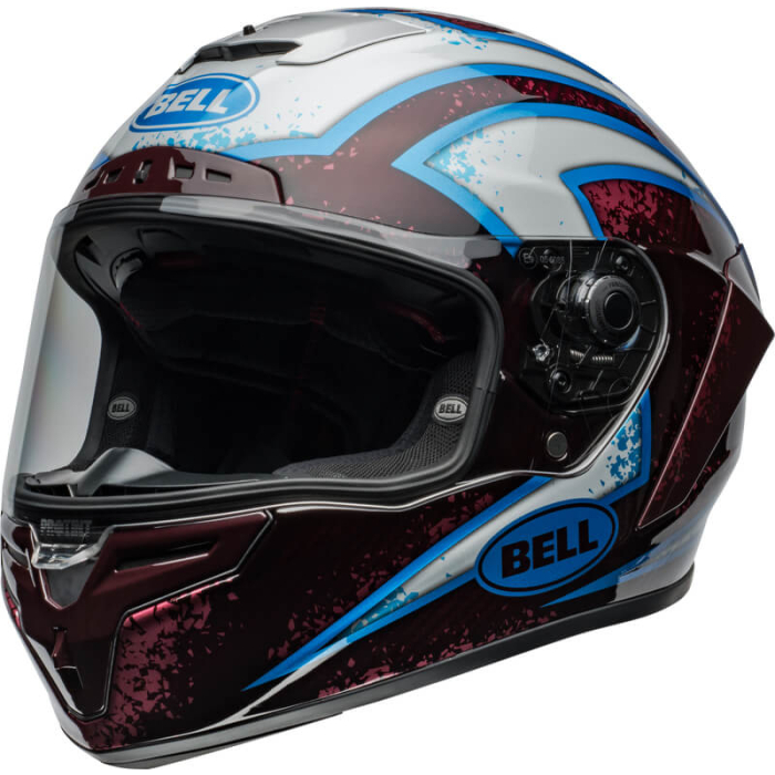 BELL Race Star DLX Flex 06 Xenon Gloss Blue/Retina