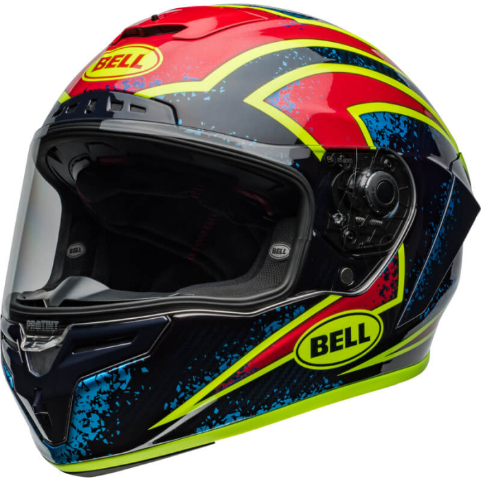 BELL Race Star DLX Flex 06 Xenon Gloss Red/Silver
