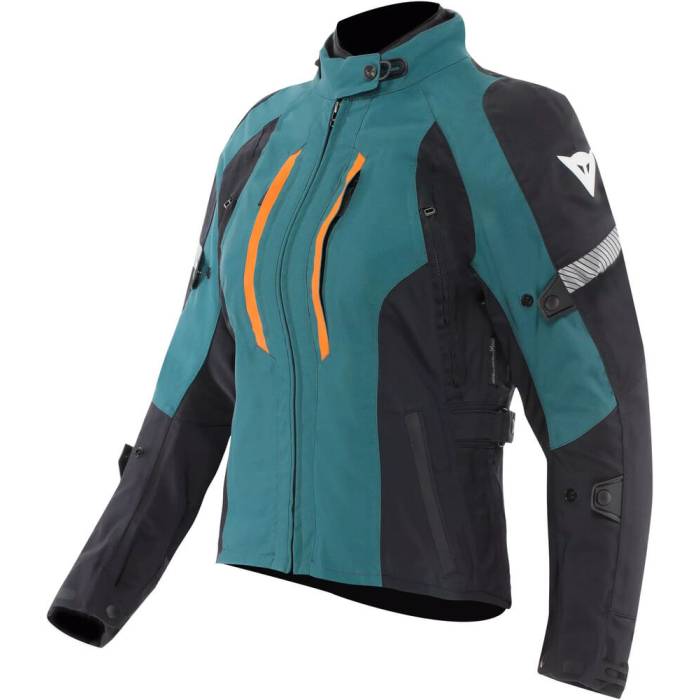 Dainese Mangen D-Dry Absøluteshell Pro Ladies Jacket Dark Sea/Black 76N
