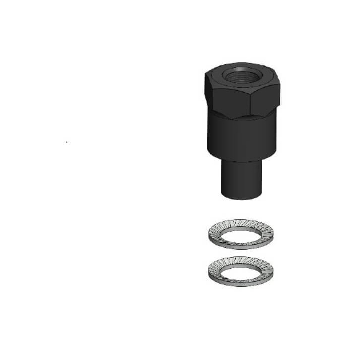 Quad Lock Adapter smartphone houder voor montage an spiegelstang - M8/M10 Adapter smartphone houder voor montage an spiegelstang - M8/M10