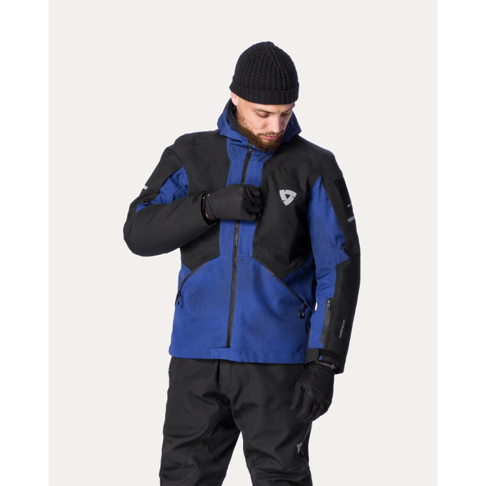 REV'IT Tectonic H2O Jacket Black/Blue