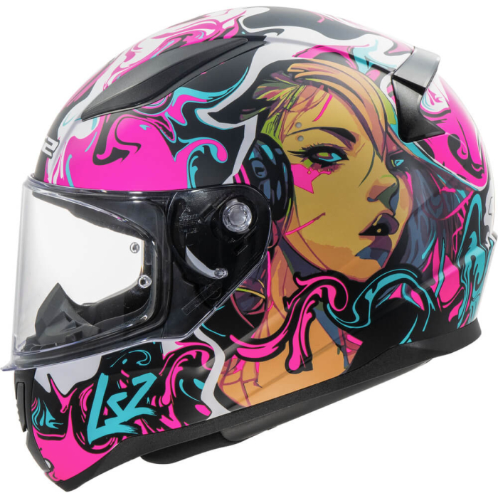 LS2 FF353 Rapid II Cyberg Purple Cyan
