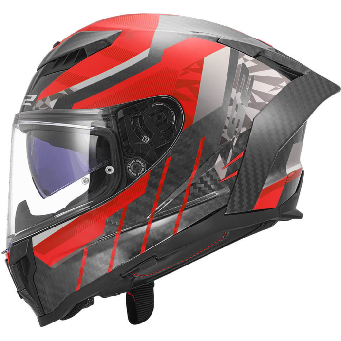 LS2 FF807 Dragon Trax Red