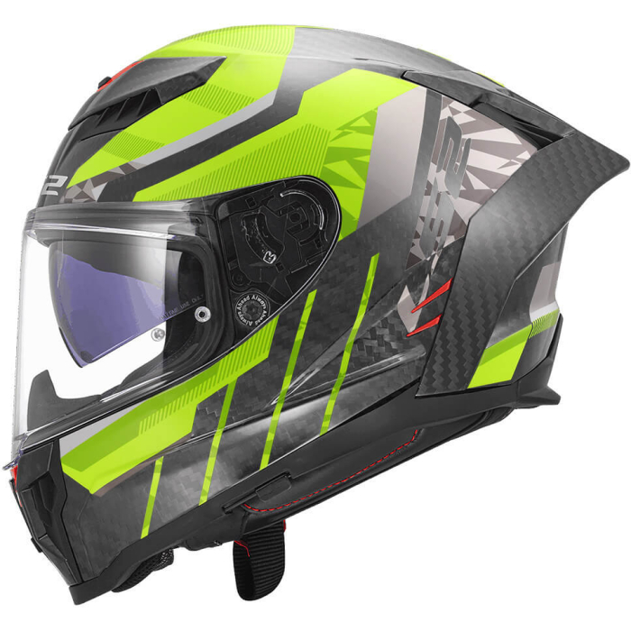 LS2 FF807 Dragon Trax H-Vis Yellow