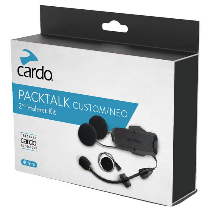 Cardo Packtalk Custom 2e helm kit