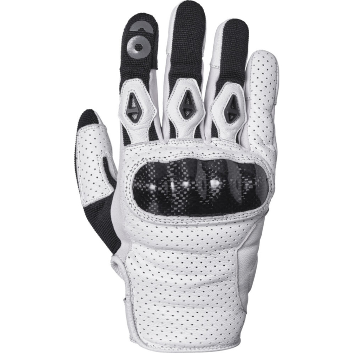 GMS Solis Gloves White/Black