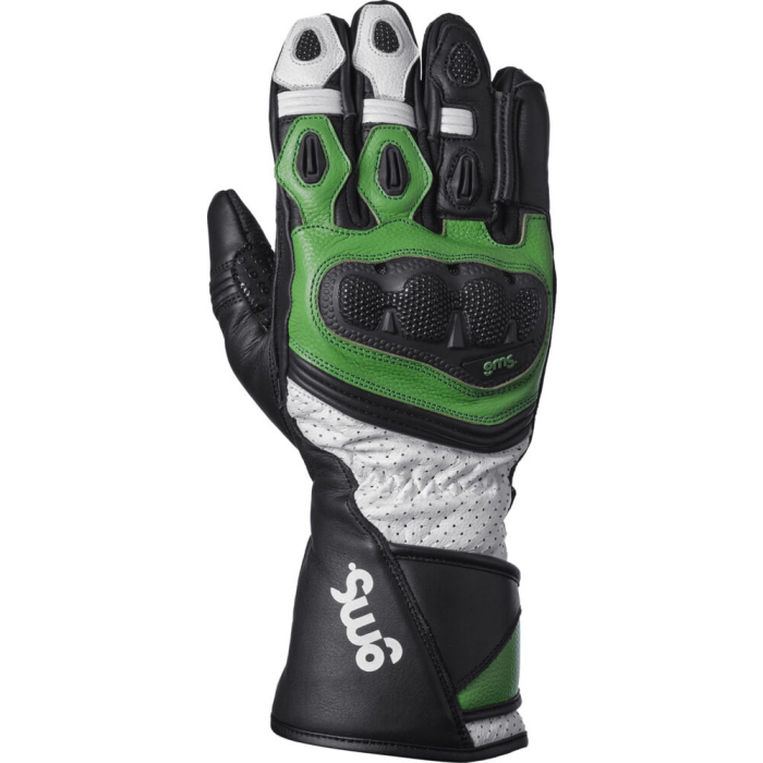 GMS GR-1 SF Gloves Black/White/Green