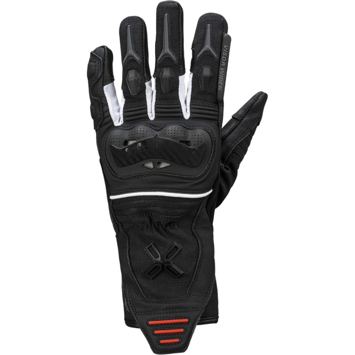 iXS Rapid-STX 1.0 Gloves Black/White/Red