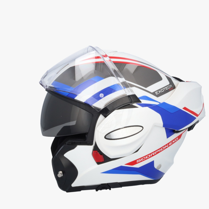 Scorpion EXO-Tech EVO Furio White/Red/Blue