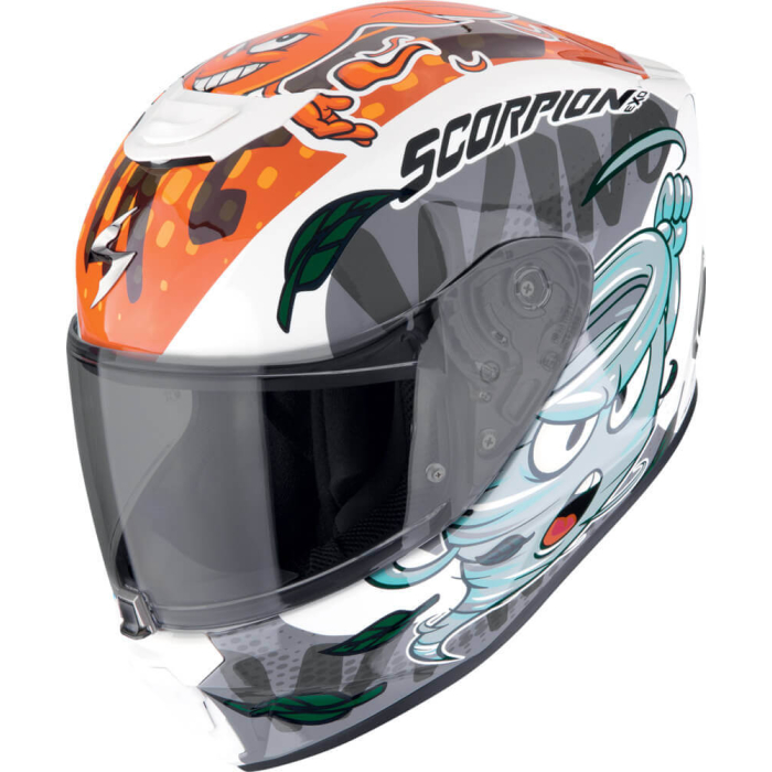 Scorpion EXO-JNR AIR The4Elements White/Blue/Orange