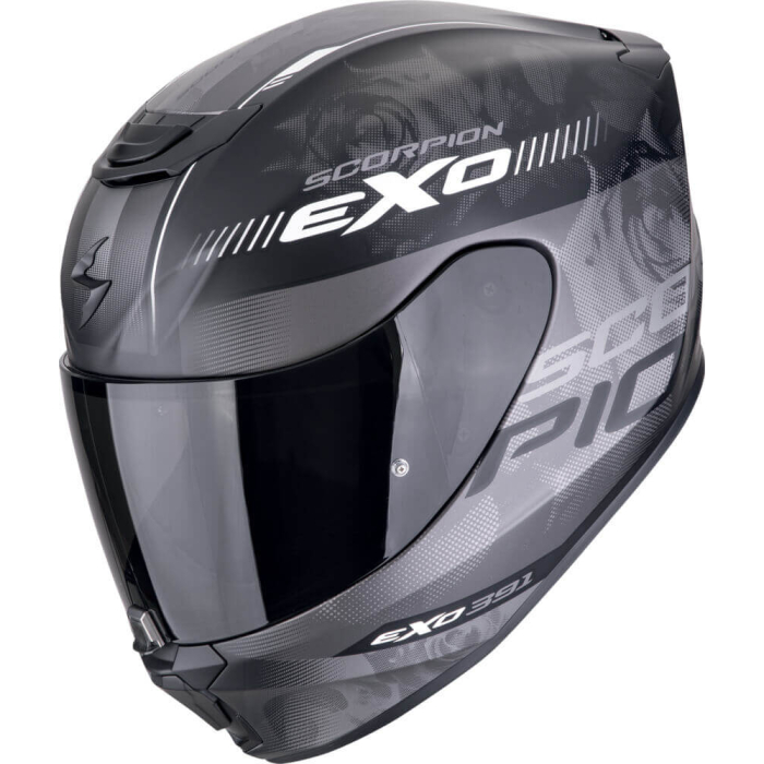 Scorpion EXO-391 Ava Matt Black/Silver