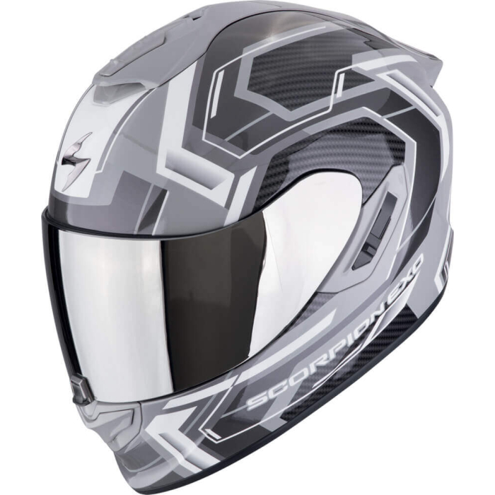 Scorpion EXO-1400 EVO 2 AIR Linart Grey/White