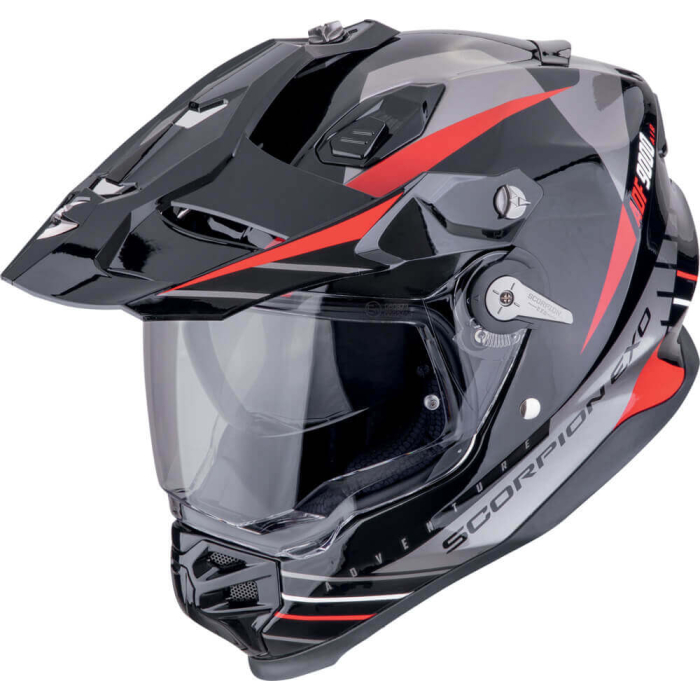 Scorpion ADF-9000 AIR Feat Black/Silver/Red