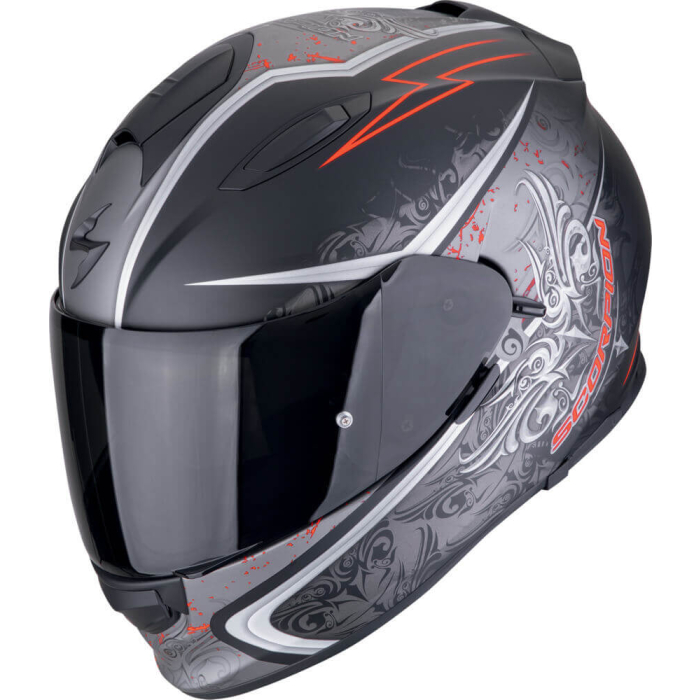 Scorpion EXO-491 Run Matt Black/Red