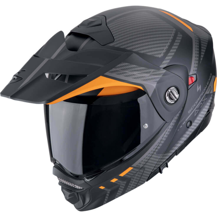 Scorpion ADX-2 Lewis Matt Black/Orange