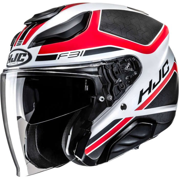 HJC F31 Ceron White/Red 231