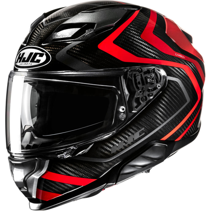HJC F71 Carbon Nevio Black/Red 830