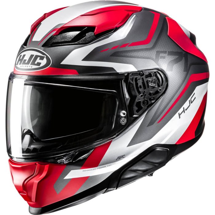 HJC F71 Fes Grey/Red 823