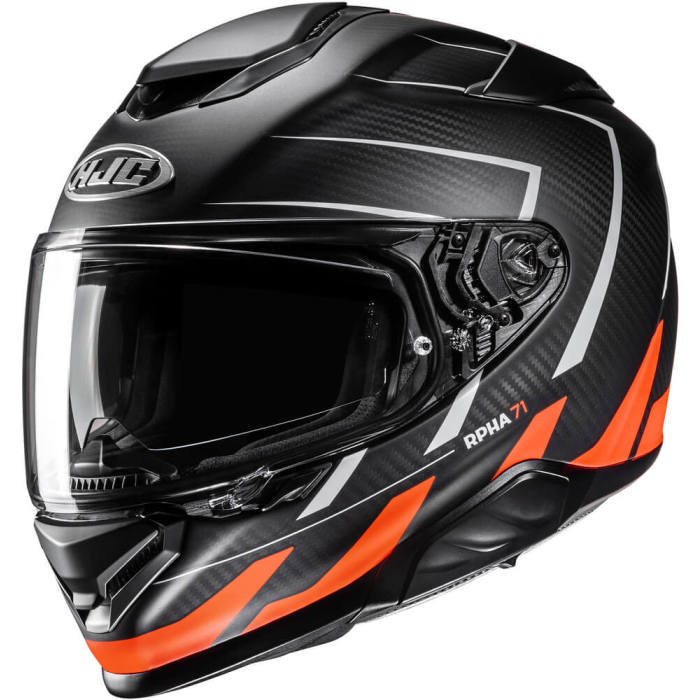 HJC RPHA-71 Carbon Cano Black/Orange 833
