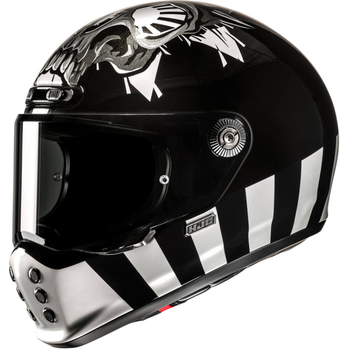HJC V10 Crania Black/White 120