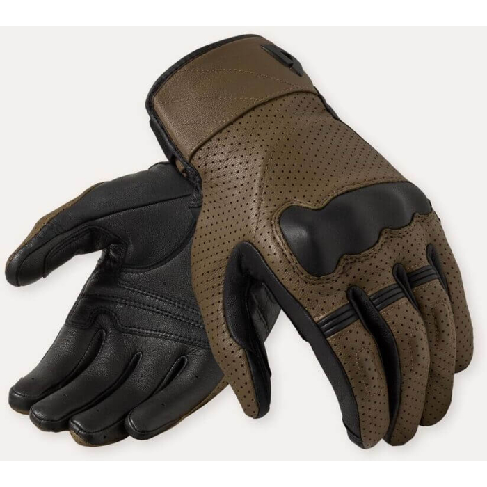REV'IT New Heights Gloves Brown/Black
