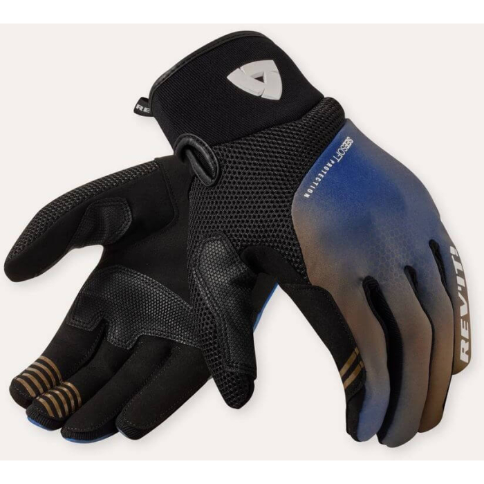 REV'IT Surge Gloves Camo Blue