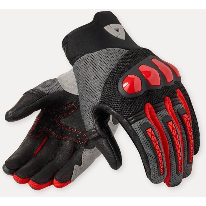REV'IT Speedart Air Gloves Grey/Red
