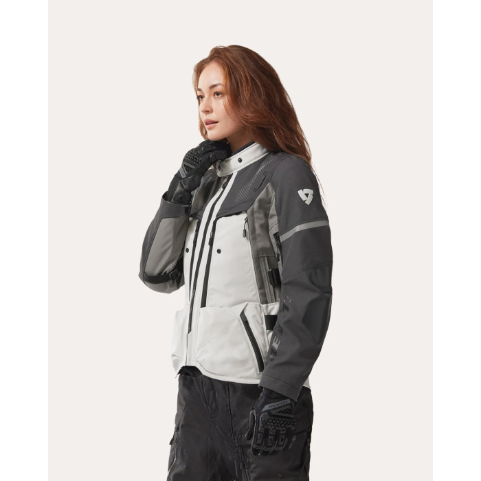 REV'IT Sand 5 H2O Ladies Jacket Silver/Anthracite