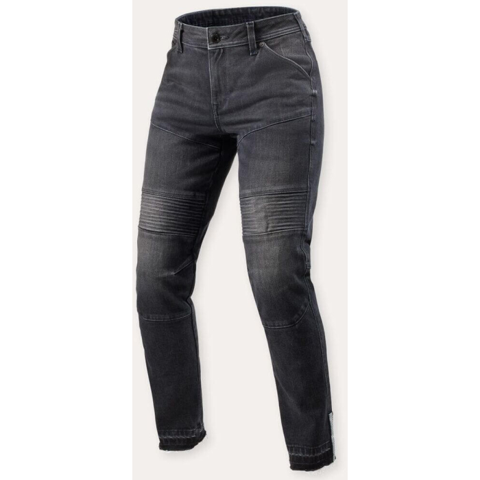 REV'IT Moto 2 Slim Ladies Jeans Dark Black Stone