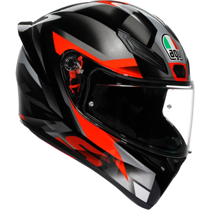 AGV K1 S Fastlap Black/Grey/Red