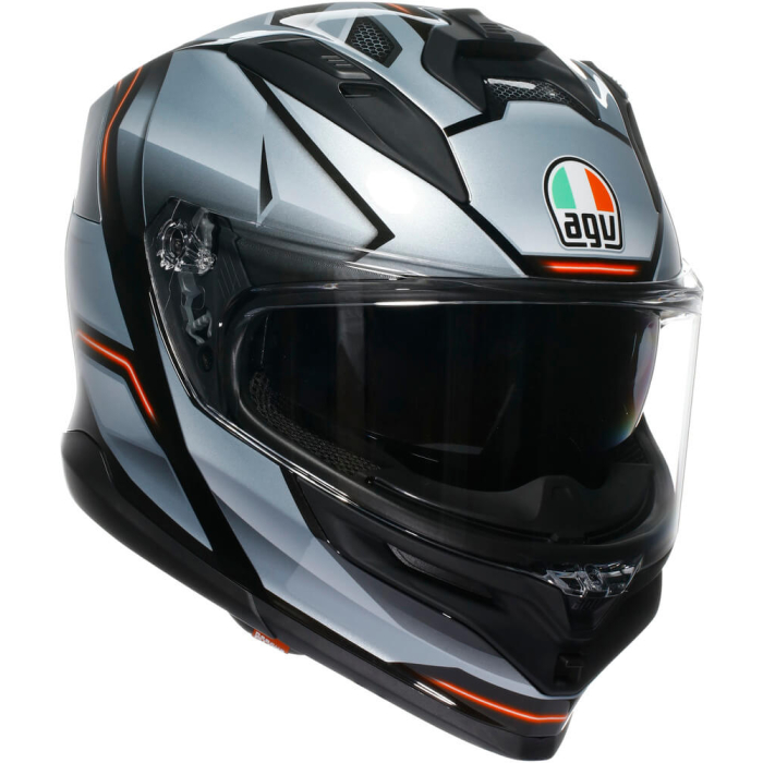 AGV K7 Jaeger Black/Silver