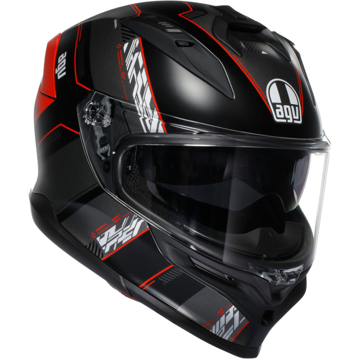 AGV K7 Kyber Matt Black/Red