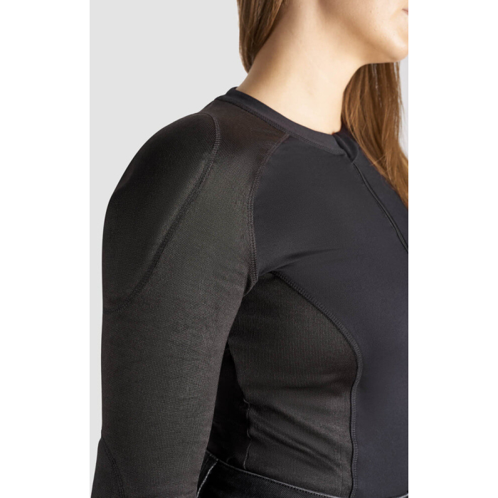 Pando Moto Shell Women 02 Armored Motorcycle Baselayer / body Black