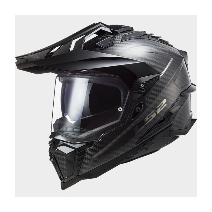 LS2 MX701 Explorer Gloss Carbon