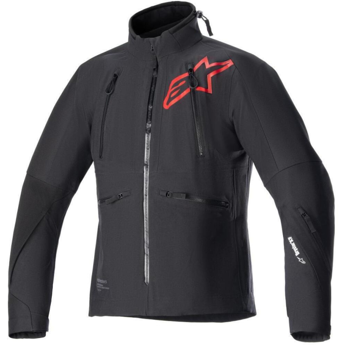 Alpinestars Hyde XT Drystar XF Jacket Black/Bright Red 1303