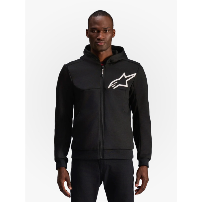 Alpinestars Chrome V2 Sport Hoodie Black White 12