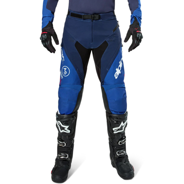 Alpinestars Pro-Dura Trousers Navy Bright Blue White 7174