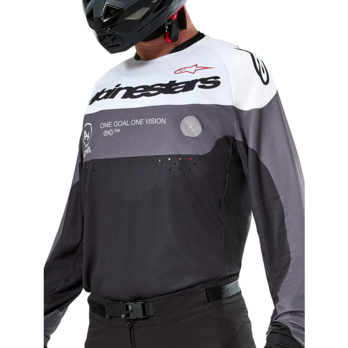 Alpinestars Pro-Dura Jersey Black Magnet White 1417
