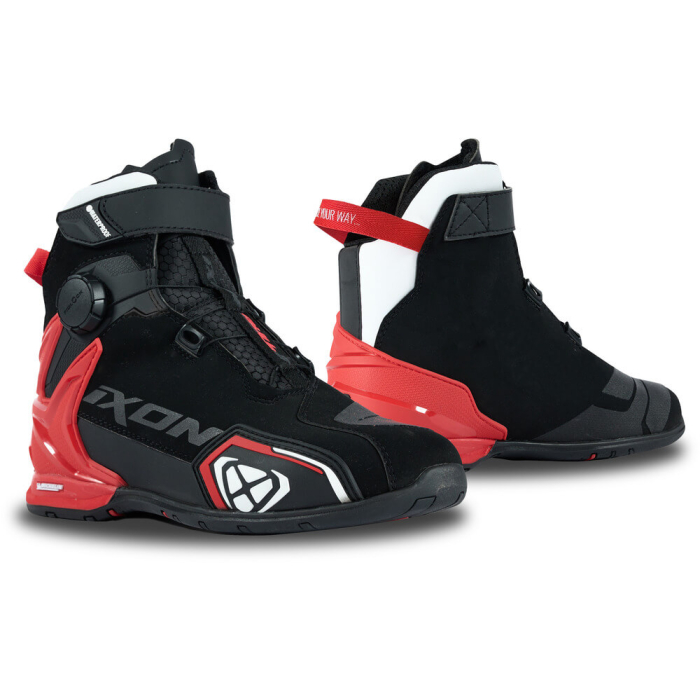 Ixon Bull 2 Wp Shoes Black/White/Red 1027