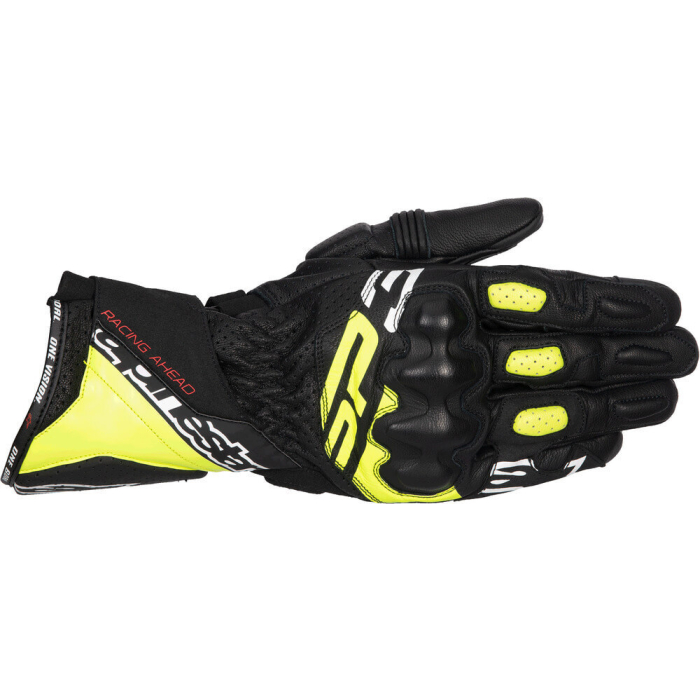 Alpinestars SP-3 Gloves Black/Yellow Fluo/White 158