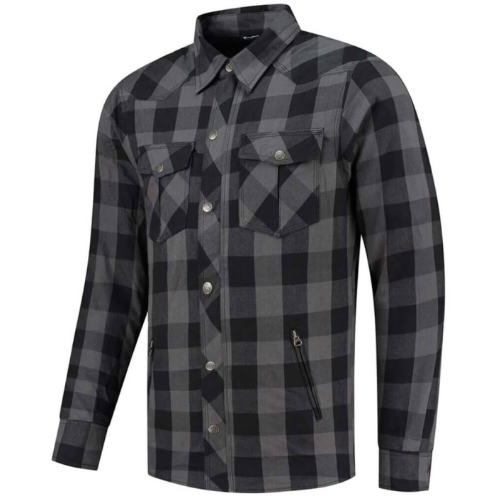 Rusty Stitches Neil-25 Jacket Grey-Black