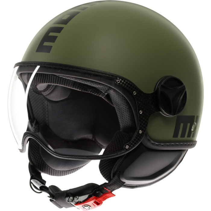 Momo FGTR Classic Mono Matt Military Green/Black 003