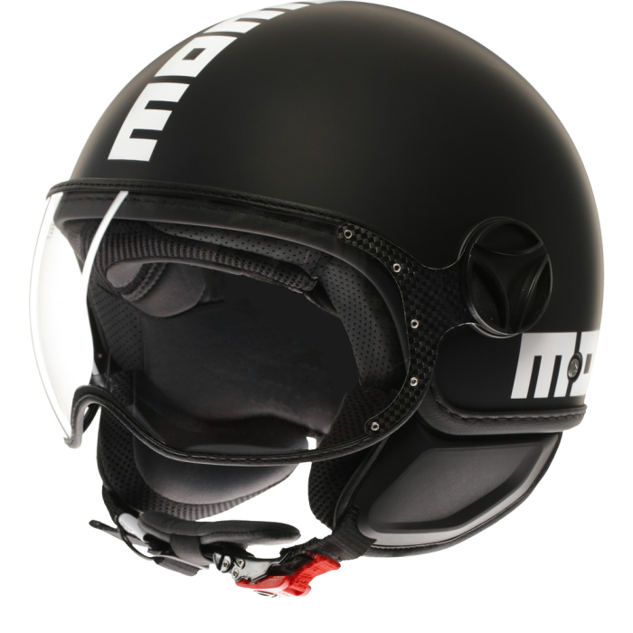 Momo FGTR Classic Mono Matt Black/White 001