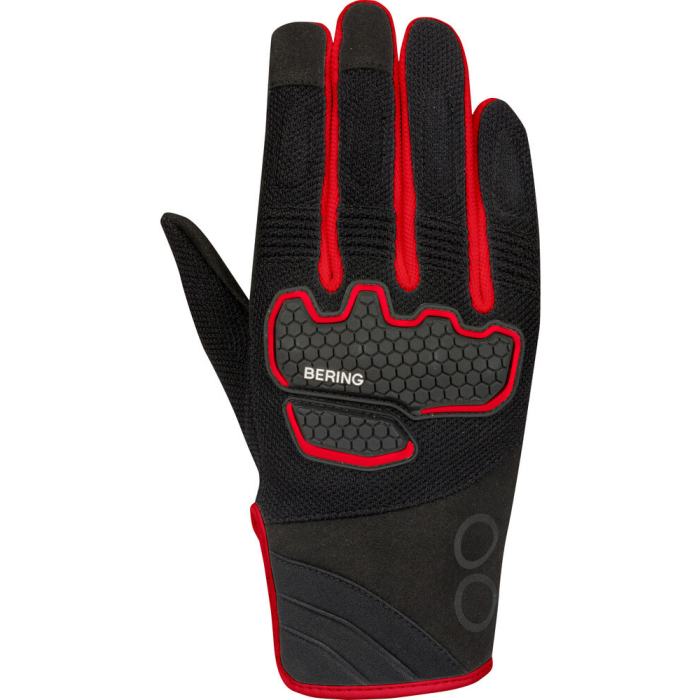 Bering Breeze Gloves Black/Red
