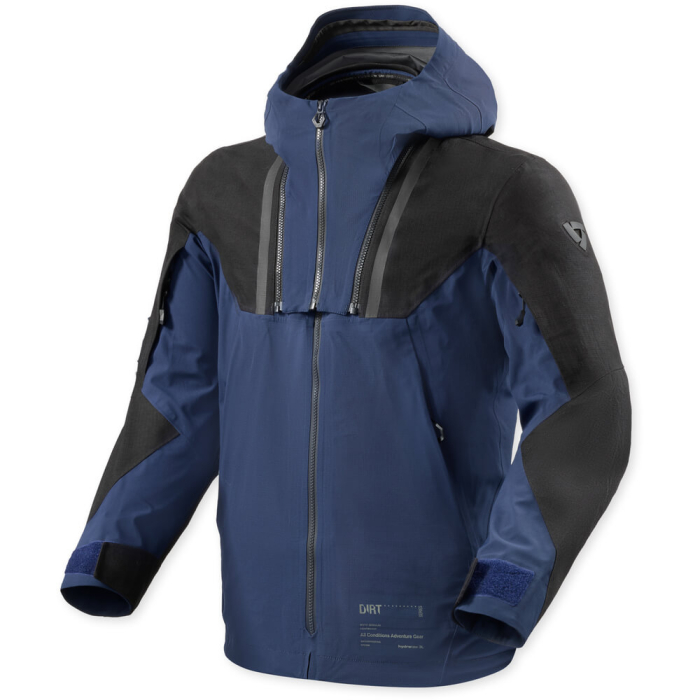REV'IT Component 3 H2O Jacket Black/Dark Blue