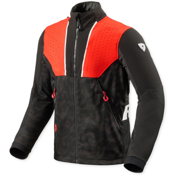 REV'IT Africa Jacket Black/Red