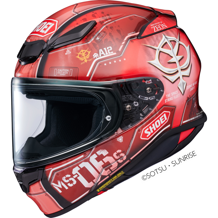 Shoei NXR 2 Ms-06S Char'S Zaku Ii TC-1