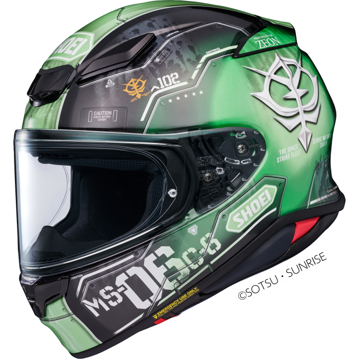 Shoei NXR 2 Ms-06C-6 Zaku Ii TC-4