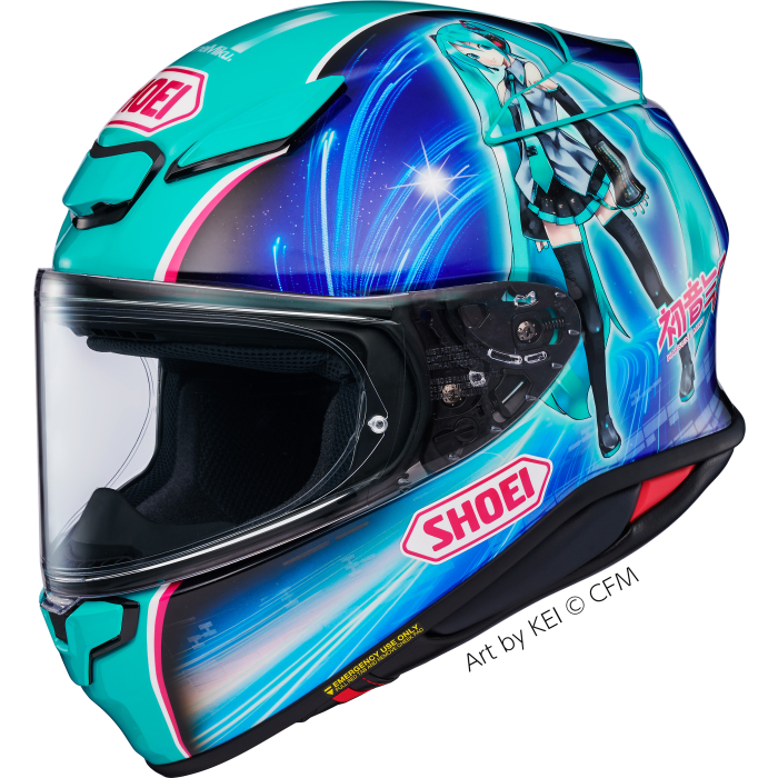 Shoei NXR 2 Hatsune Miku TC-4