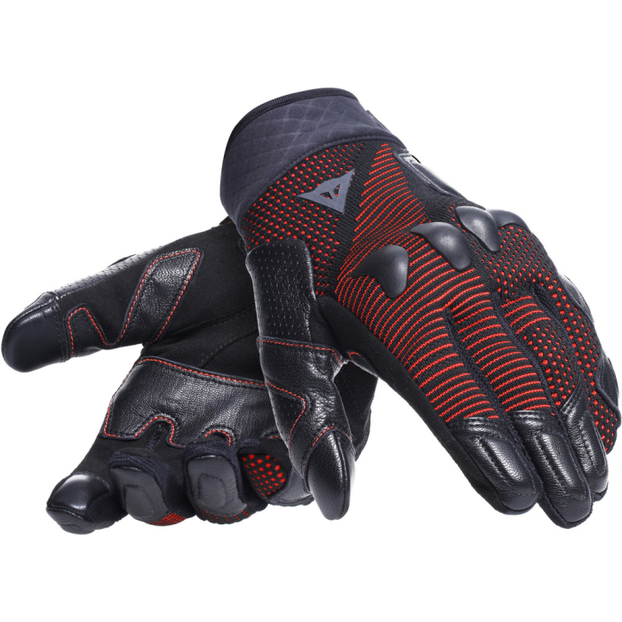 Dainese Unruly Ergo-Tek Gloves Black/Fluo-Red 628